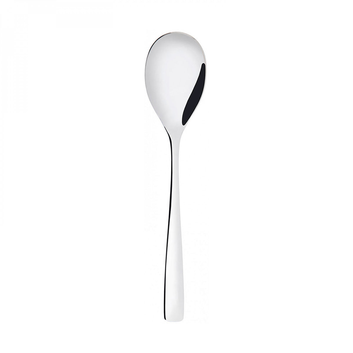 Realizzati in acciaio inox 18/10 con finitura lucida a specchio. Dimensioni: cm 12 x 2,7 Spessore 2 mm. Manutenzione: Lavare in lavastoviglie fino a 65°C negli appositi cestelli per posate e cassetto posate. In negozio e online su tuttochic.live