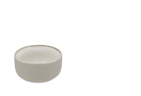Set di 6 ciotole Tiny Arpeggio avorio da 7 cm in gres porcellanato con finitura lucida interna e quella opaca esterna Ø 14,5 cm. In negozio e online su tuttochic.live