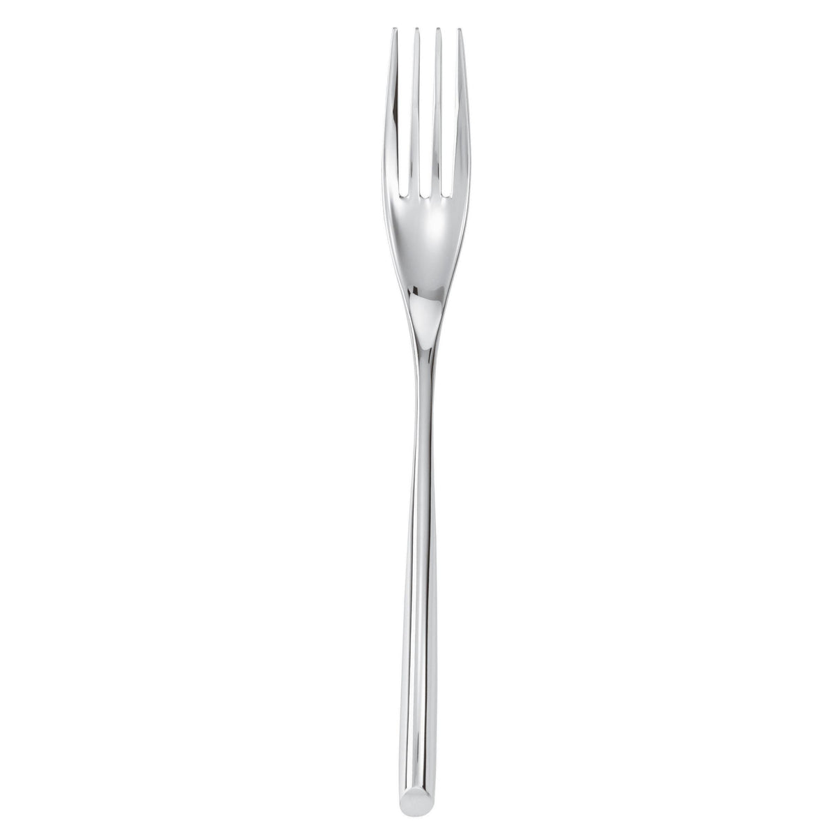 Set 12 forchette Sambonet Bamboo in acciaio inox lucido, design elegante ovale