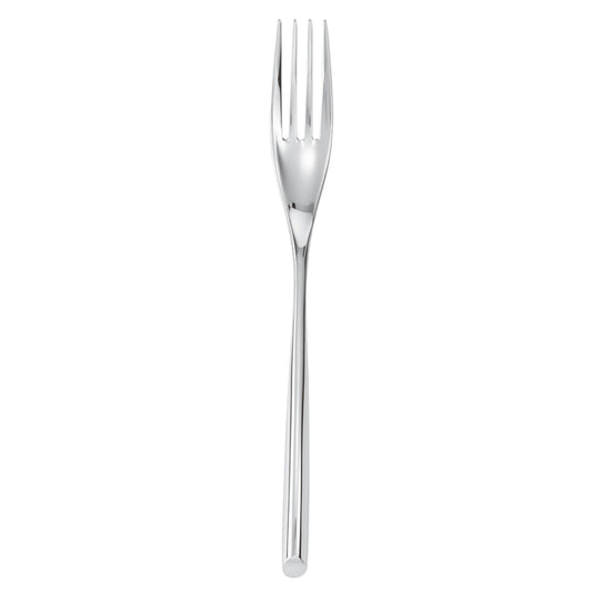 Set 12 forchette Sambonet Bamboo in acciaio inox lucido, design elegante ovale