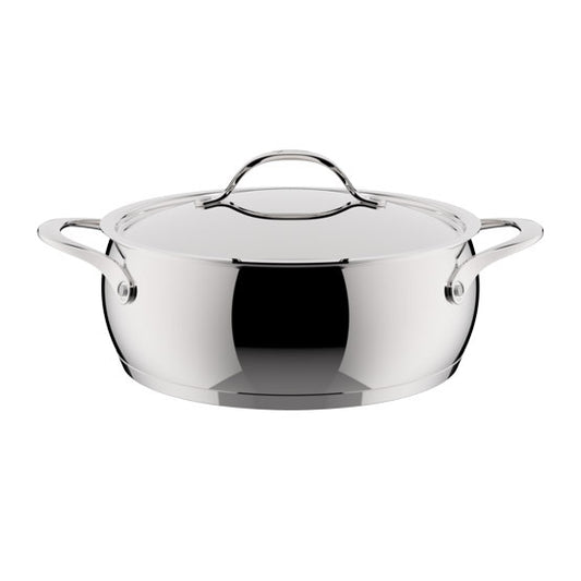 Orchestra è la nuova linea di pentole di Lagostina made in Italy. Qualità superiore  Finiture raffinate: manici rivettati in acciaio inox, coperchio in acciaio inox  Fondo a induzione Lagotherm®: diffusione omogenea e ritenzione ottimale del calore  Durabilità  Acciaio inox. In negozio e online su tuttochic.live
