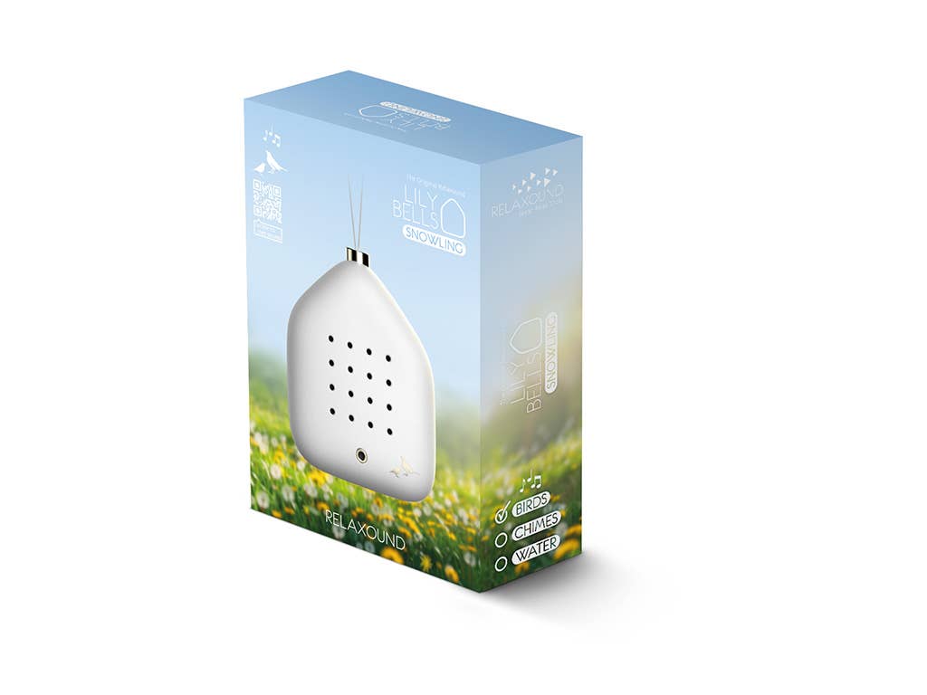 Diffusore sonoro circolare Relaxound Lily Bells Snowling.