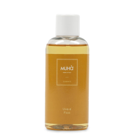 Ricarica profumatore d'ambiente con diffusore a forma di fiore e stick in fibra. UVA E FICO Fragranza fruttata con intense note d’uva e fico, accompagnate da delicati profumi di rosa, fiori d’arancio, mela e pera, danno allegria e positività. In negozio e online su tuttochic.live