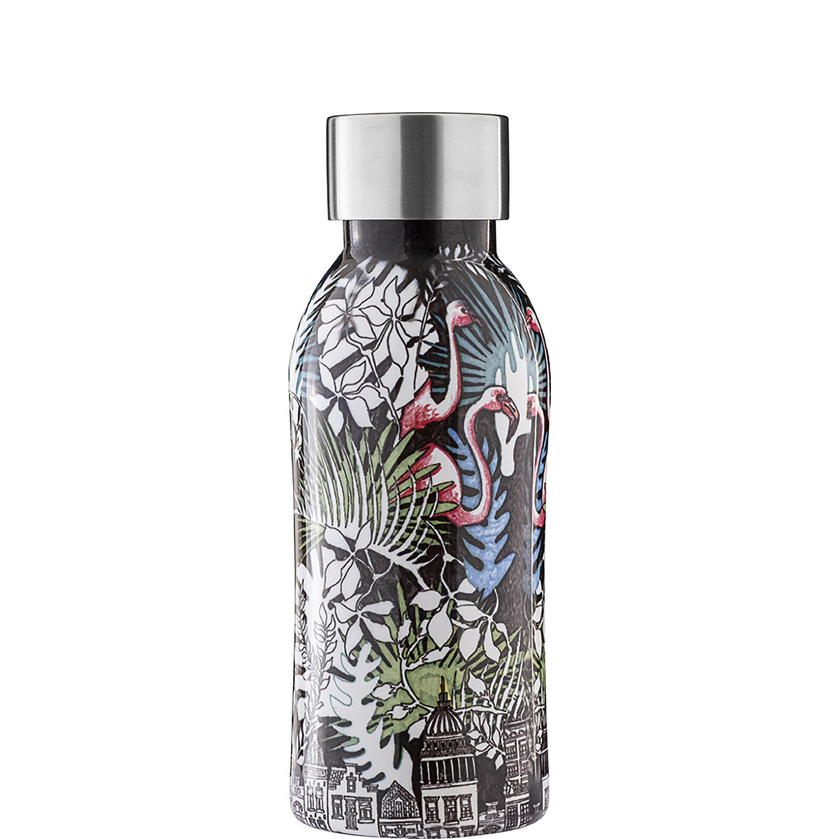 Bottiglia termica Bugatti TWIN 500 ml in acciaio inox, collezione La Ville.