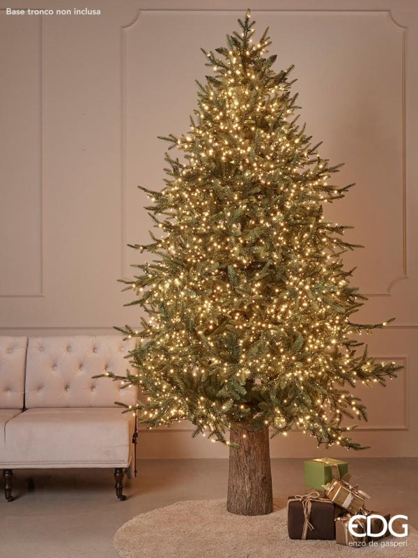 Albero di Natale EDG Luxury 210 cm con 4000 luci LED
