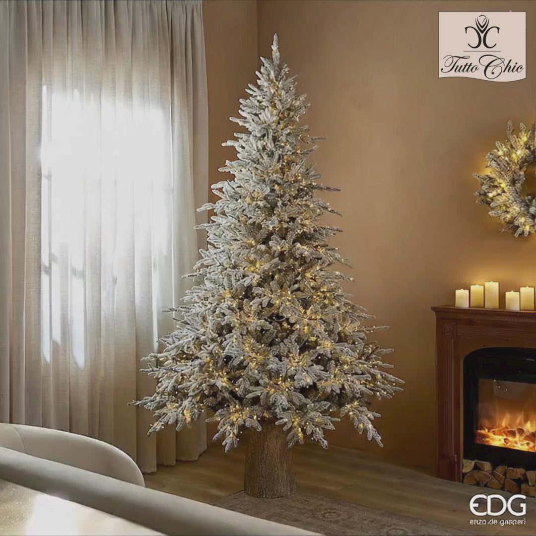 Albero di Natale EDG Cortina h 240 cm con 3400 led