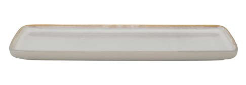 Porta l'eleganza sulla tua tavola con il vassoio in gres Arpeggio avorio. Dimensioni: cm 36 x 13,5. In negozio e online su tuttochic.live