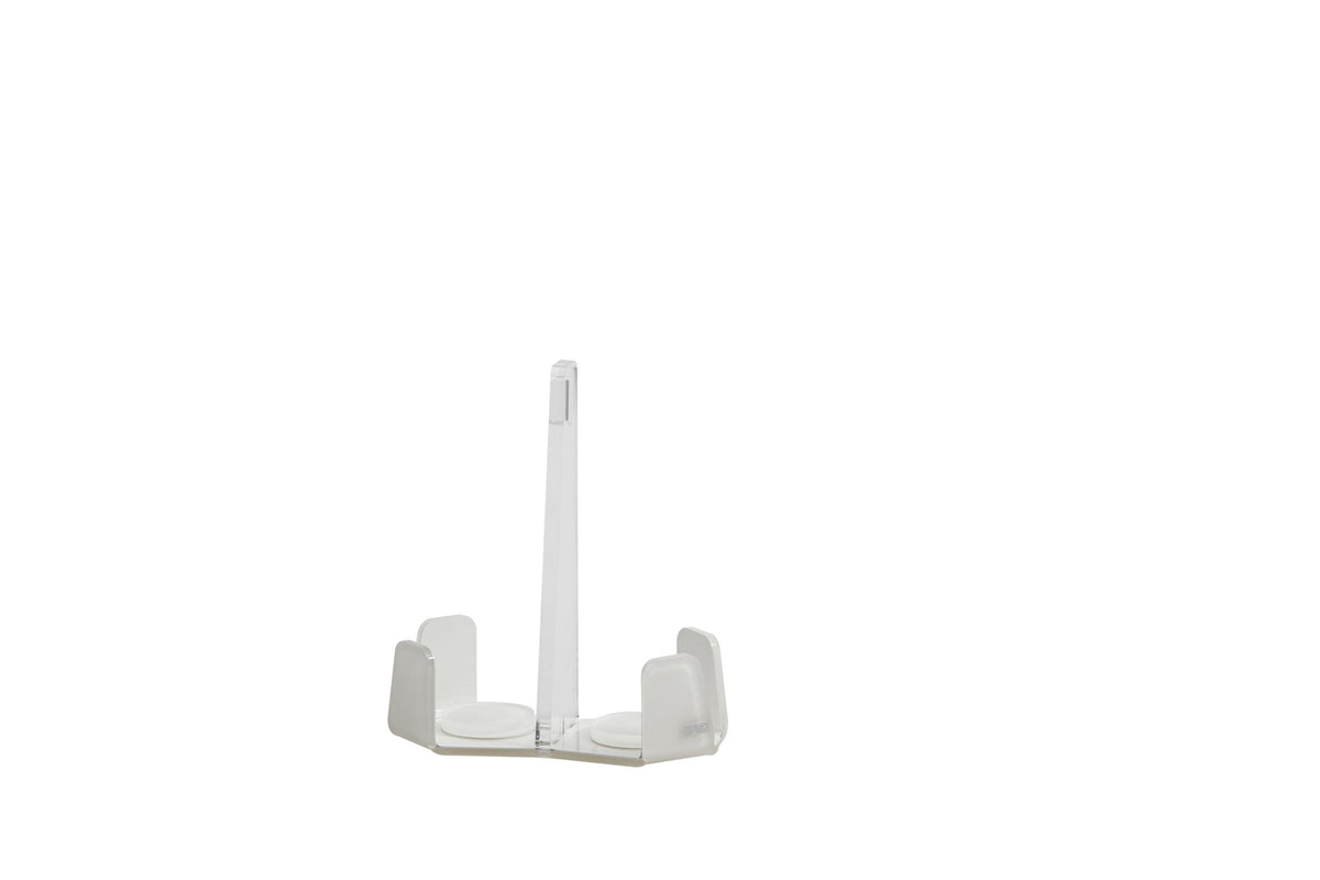 Portabiccchieri è un pratico accessorio tavola in cristallo acrilico bianco satinato, ideale per party e buffet. Dimensioni cm 18x9x20,5 h. Spessore PMMA mm 5.  In negozio e online su tuttochic.live