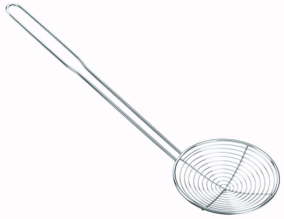 Cucchiaio per sbollentare a spirale è l'ideale per schiumare e scolare gnocchi di patate e spaetzle, gnocchi e pasta ripiena. Leggero e molto stabile.  Ø 14 cm facile da pulire L 41,1 cm, L 10,7 cm, H 14,0 cm lavabile in lavastoviglie. In negozio e online su tuttochic.live