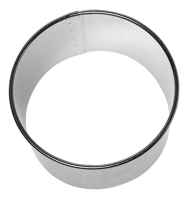 Questo anello in acciaio inossidabile ti consente di organizzare i tuoi piatti come un professionista. Per fare questo, riempi con cura lo stampo strato per strato e utilizzalo per creare dolci accattivanti e molto altro.  Può essere utilizzato anche come fresa per fori Ø 8 cm Altezza 4,5 cm in acciaio. tuttochic.live