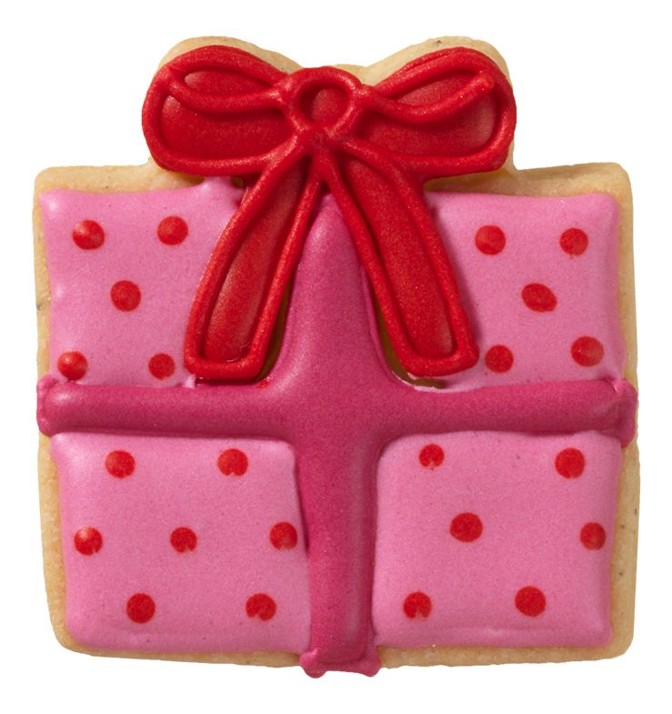 Tagliabiscotti a forma di regalo in acciaio con goffratura cm 6,5. I tagliabiscotti non sono ideali solo per cuocere i biscotti. Possono essere utilizzati anche per pane, burro, formaggio, salsiccia, frutta e verdura. In questo modo puoi potenziare ogni buffet e ogni pausa pranzo. In negozio e online su tuttochic.live