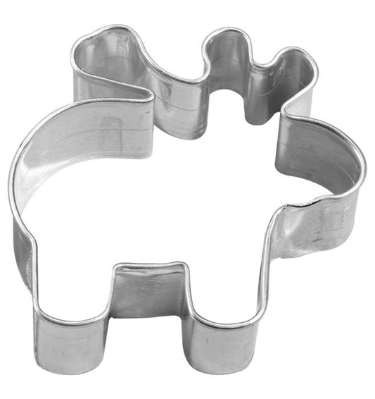 Tagliabiscotti Alce, in acciaio inox 6,5 cm, lavabile in lavastoviglie. L'albero di Natale decorato in modo diverso. Hai mai decorato il tuo albero di Natale con i tagliabiscotti? No? È giunto il momento! Attacca un nastro decorativo al tagliabiscotti e appendi le forme all'albero. In negozio e online su tuttochic.live
