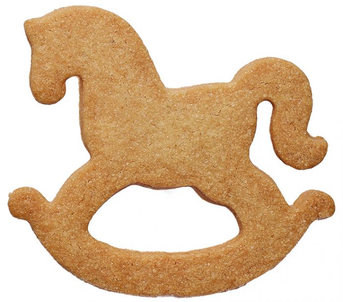Tagliabiscotti Cavalo a Dondolo, in acciaio inox 7 cm, lavabile in lavastoviglie. Armati per ogni occasione Che sia una nascita, un battesimo, una cresima o una comunione, con i nostri tagliabiscotti hai un regalo adatto ad ogni occasione. In negozio e online su tuttochic.live