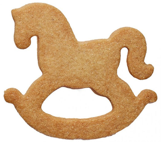 Tagliabiscotti Cavalo a Dondolo, in acciaio inox 7 cm, lavabile in lavastoviglie. Armati per ogni occasione Che sia una nascita, un battesimo, una cresima o una comunione, con i nostri tagliabiscotti hai un regalo adatto ad ogni occasione. In negozio e online su tuttochic.live