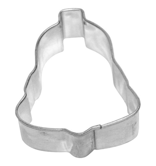Tagliabiscotti Campana, in acciaio inox cm 5,5 lavabile in lavastoviglie. L'albero di Natale decorato in modo diverso. Hai mai decorato il tuo albero di Natale con i tagliabiscotti? No? È giunto il momento! Attacca un nastro decorativo al tagliabiscotti e appendi le forme all'albero. In negozio e online su tuttochic.live