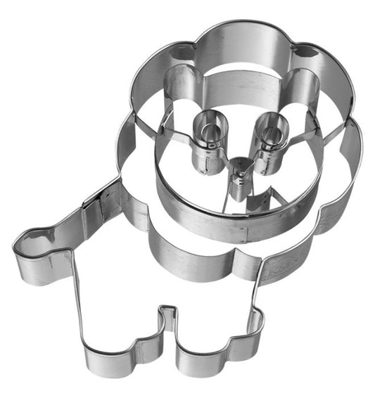 Tagliabiscotti Leone, con goffratura interna, in acciaio inox 8,5 cm, lavabile in lavastoviglie. I nostri tagliabiscotti possono essere utilizzati anche per pane, burro, formaggio, salsiccia, frutta... In questo modo puoi potenziare ogni buffet e ogni pausa pranzo. In negozio e online su tuttochic.live