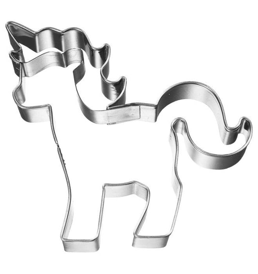 Tagliabiscotti Unicorno, con goffratura interna, in acciaio inox 8,5 cm, lavabile in lavastoviglie. I nostri tagliabiscotti possono essere utilizzati anche per pane, burro, formaggio, salsiccia, frutta... In questo modo puoi potenziare ogni buffet e ogni pausa pranzo. In negozio e online su tuttochic.live