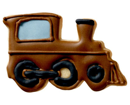 Tagliabiscotti Locomotiva, con goffratura interna, in acciaio inox 8 cm, lavabile in lavastoviglie. Anche i cookie possono muoversi? Che sia una bicicletta, una limousine o l'autopompa. Con questi tagliabiscotti sei pronto a dare il fischio finale al compleanno di ogni bambino. In negozio e online su tuttochic.live