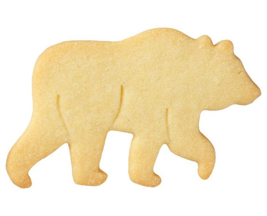 Tagliabiscotti Orso, con goffratura interna, in acciaio inox, 8,5 cm, lavabile in lavastoviglie.  I nostri tagliabiscotti non sono ideali solo per cuocere i biscotti. Possono essere utilizzati anche per pane, burro, formaggio, salsiccia, frutta e verdura. In negozio e online su tuttochic.live