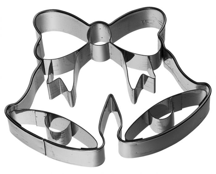 Tagliabiscotti Doppia Campana, con goffratura interna, in acciaio inox cm 7,5, lavabile in lavastoviglie. Versatile nell'uso. I nostri tagliabiscotti non sono ideali solo per cuocere i biscotti. Possono essere utilizzati anche per pane, burro, formaggio, salsiccia, frutta e verdura. In negozio e online su tuttochic.live