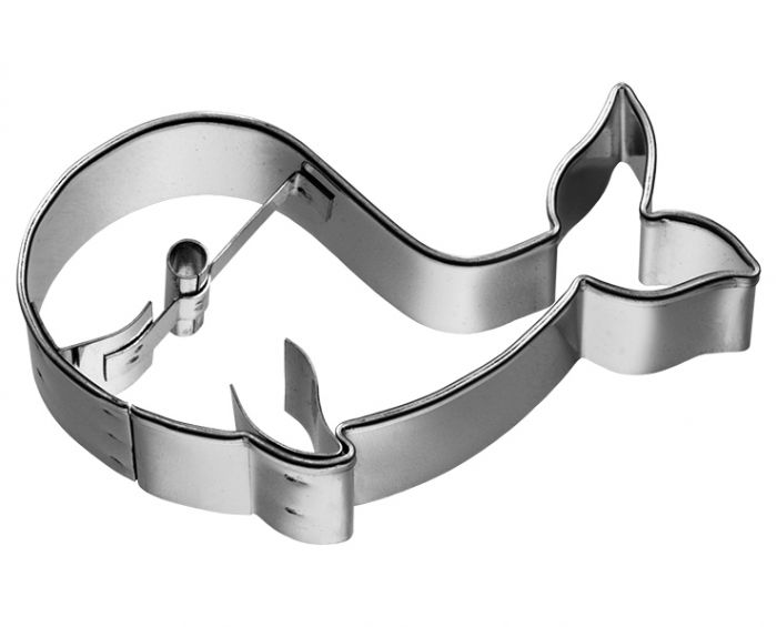 Tagliabiscotti Balena, con goffratura interna, in acciaio inox 7 cm, lavabile in lavastoviglie. I nostri tagliabiscotti possono essere utilizzati anche per pane, burro, formaggio, salsiccia, frutta... In questo modo puoi potenziare ogni buffet e ogni pausa pranzo. In negozio e online su tuttochic.live