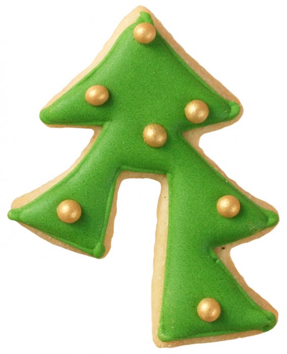 Tagliabiscotti Albero di Natale per tazza, in acciaio inox 5,5 cm, lavabile in lavastoviglie. Questi biscotti non sono solo adagiati sul piattino: grazie alla tacca, vengono presentati sul bordo della tazza e mantengono così una visione d'insieme dell'intero tavolino. In negozio e online su tuttochic.live
