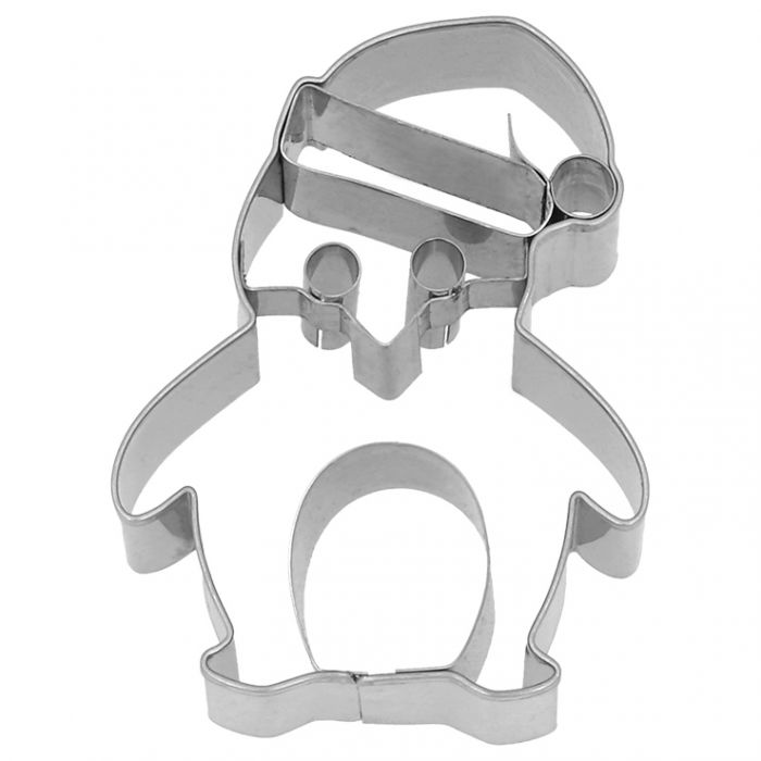 Tagliabiscotti Pinguino di Natale, con goffratura interna, in acciaio inox 8 cm, lavabile in lavastoviglie. Versatile nell'uso. I nostri tagliabiscotti non sono ideali solo per cuocere i biscotti. Possono essere utilizzati anche per pane, burro, formaggio, salsiccia, frutta e verdura. In negozio e online su tuttochic.live