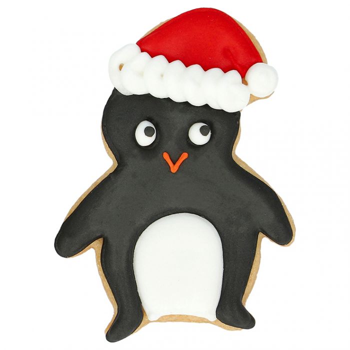 Tagliabiscotti Pinguino di Natale, con goffratura interna, in acciaio inox 8 cm, lavabile in lavastoviglie. Versatile nell'uso. I nostri tagliabiscotti non sono ideali solo per cuocere i biscotti. Possono essere utilizzati anche per pane, burro, formaggio, salsiccia, frutta e verdura. In negozio e online su tuttochic.live