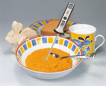 Termometro da cucina digitale SCALA®. Il display LCD della temperatura estremamente veloce - da 4 a 10 secondi e di facile lettura, display LCD di facile lettura con cifre grandi Campo di misura da -45 ° C a +200 ° C. Elevata precisione di misurazione con tabella delle temperature. In negozio e online su tuttochic.live