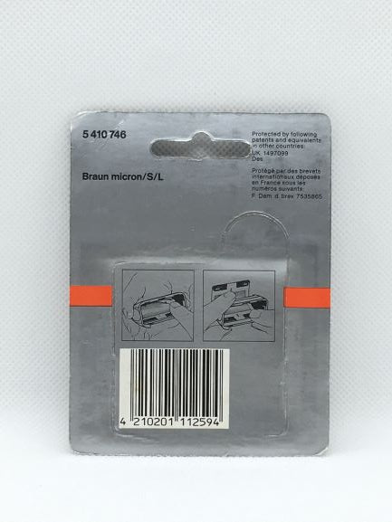 Lamina di ricambio 410 per rasoi Braun vintage. Adatta ai seguenti modelli: Braun Micron Braun Micron/S Braun Micron/L. In negozio e online su tuttochic.live