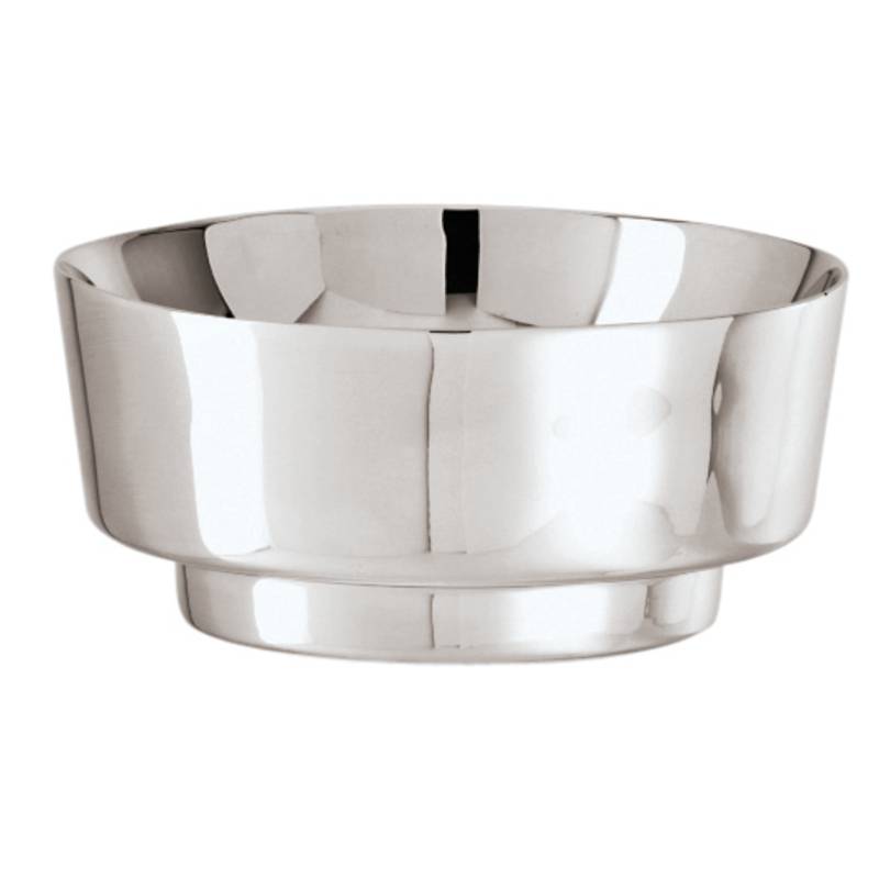 Ciotola ovale in acciaio inox 18/10 Dimensioni: 11,00 x 9,50 cm Leggera nel nome e nel design, T-Light. In negozio e online su tuttochic.live