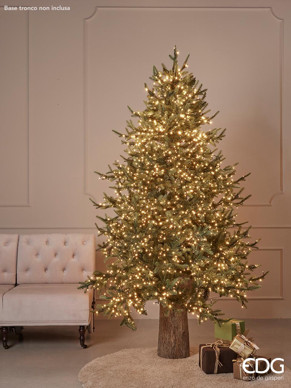 Albero di Natale EDG Luxury 180 cm con 3000 luci LED
