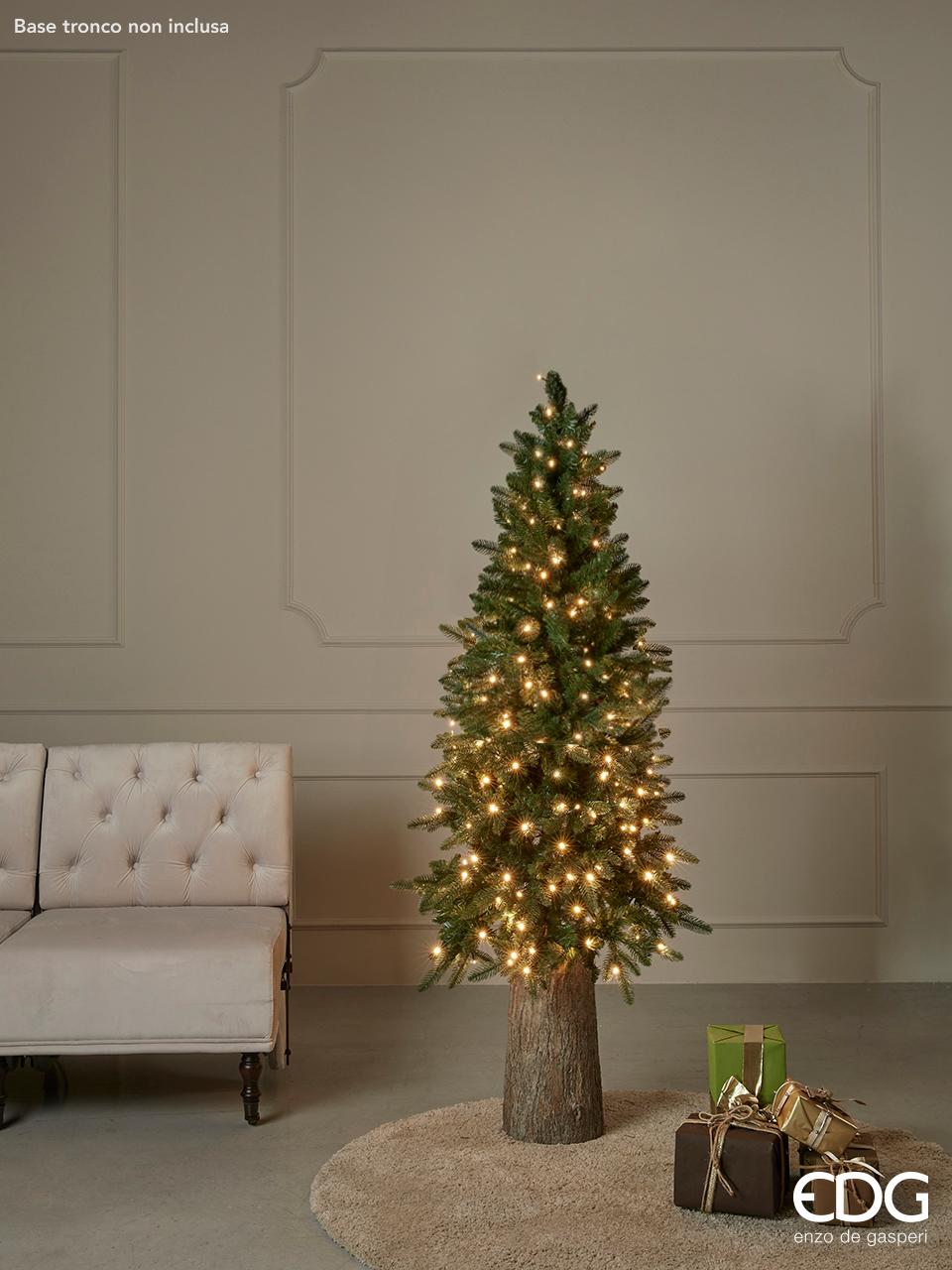 Pino Slim albero Natale EDG H150 con 260 MiniLED
