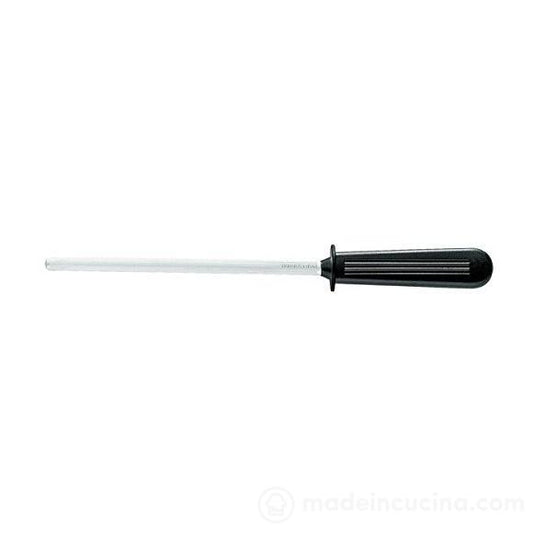 Acciaino in acciaio inox e manico in polipropilene atossico, perfettamente igienico. L'acciaino è un utensile utilizzato per correggere e ravvivare il filo delle lame degli strumenti da taglio. Lavabile in lavastoviglie Dimensioni: totali cm 31 x 3 - solo acciaio cm 20