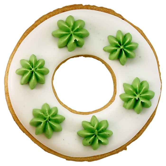 Bocchetta N. 102 di design per sac a poche realizzato in un unico pezzo in acciaio inox, ideale per creare decorazioni artistiche su cupcake, crostate e pasticcini. Dimensioni: 3,0 x 3,0 x 4,1 cm, foro di uscita Ø 17 mm. In negozio e online su tuttochic.live