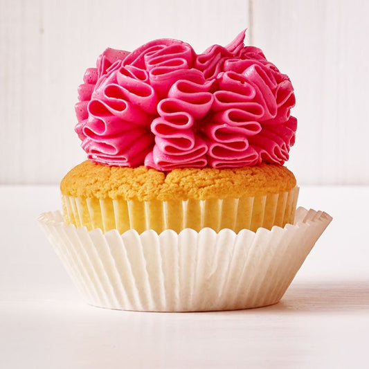 Bocchetta N. 113 con ghirigori liscia per sac a poche realizzato in un unico pezzo in acciaio inox, ideale per creare decorazioni artistiche su cupcake, crostate e pasticcini. Dimensioni: 2,5 x 2,5 x 5,6 cm, foro di uscita Ø 20 mm. In negozio e online su tuttochic.live