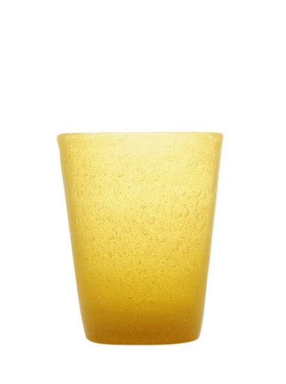 Bicchiere in vetro soffiato, colorato e lavorato a mano con effetto bollicine. Divertiti a colorare la tua tavola scegliendo il colore e la quantità da acquistare. La soffiatura fa sì che ogni bicchiere sia leggermente diverso l'uno dall'altro. Capacità cl 30. In negozio e online su tuttochic.live