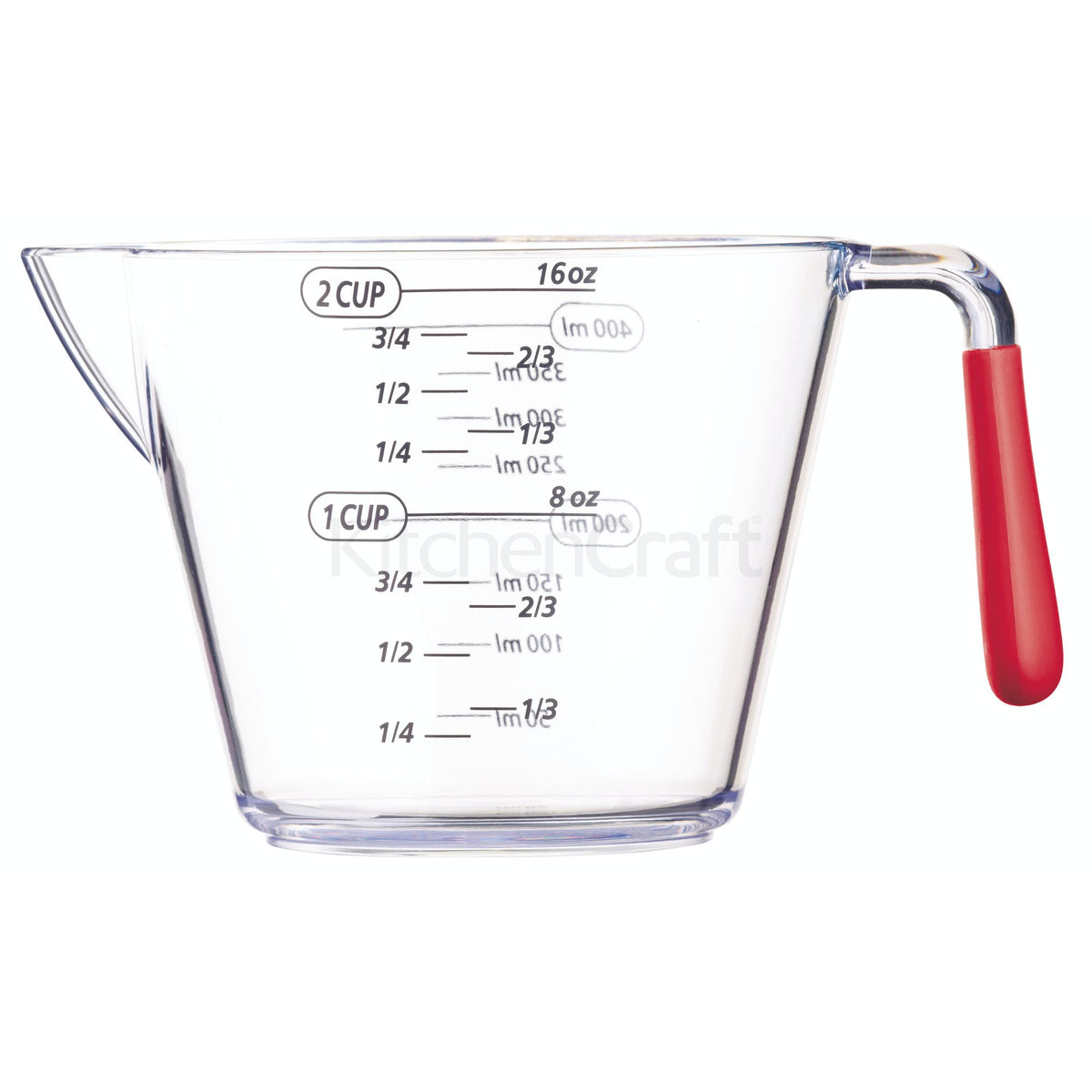Questo set di tre caraffe di misurazione in acrilico sono ideali per l'uso quando si seleziona le ricette. Le tre dimensioni dei misurini possono essere impilate all'interno di un'altra per lo spazio nella tua cucina. In negozio e online su tuttochic.live