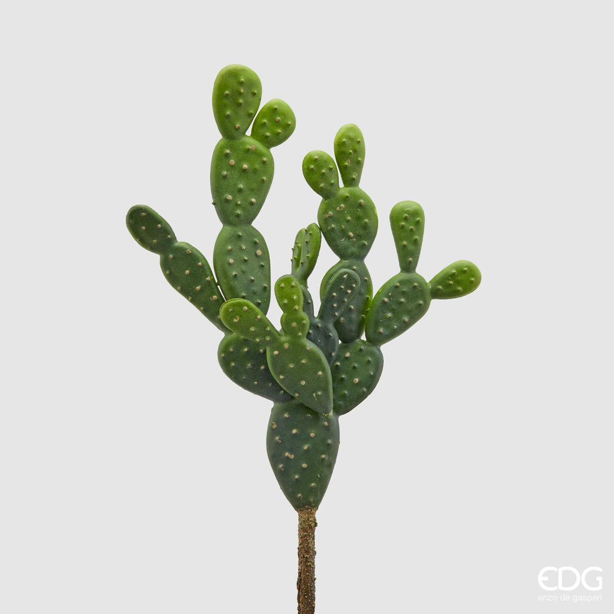 Piantina artificiale di Cactus in plastica decorata. Dimensioni: cm 10 x 30 h. In negozio e online su tuttochic.live