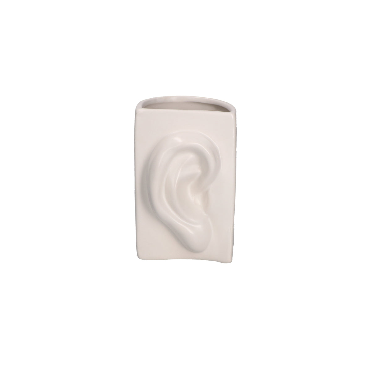 Vaso decorativo in ceramica di colore bianco. Collezione Augusto Dimensioni: cm 9 x 9 x h 14.Ogni pezzo di questa collezione è stato realizzato a mano utilizzando materiali e tecniche artigianali che ne determinano l'originalità. In negozio e online su tuttochic.live