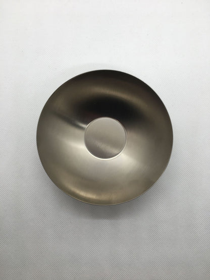 Ciotolina in acciaio inox 18/10 satinato. Dimensioni: diametro cm 12