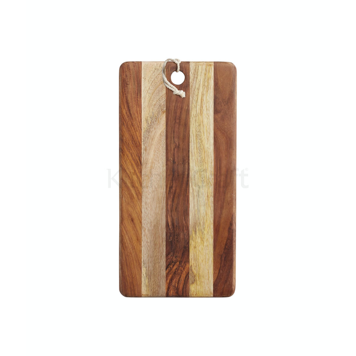 Tagliere in legno di acacia e mango cm. 38x19.