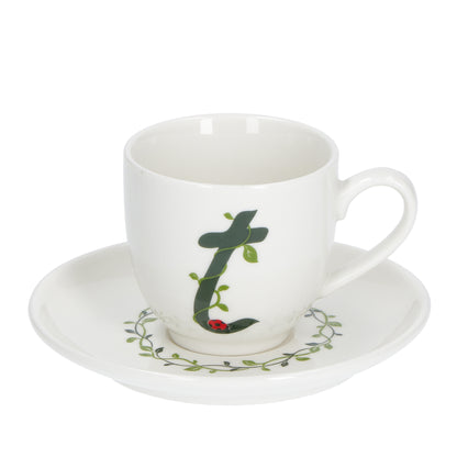 Tazzina caffè con piattino Solotua