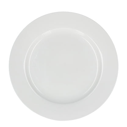 Vassoio rotondo Falda in porcellana di colore bianco diametro cm 30. Less is more: sono iperminimal le linee di Essenziale, set tavola in Bone China dalle forme morbide, perfetto per ogni occasione. Lavabile in lavastoviglie Utilizzabile in microonde Utilizzabile in forno tradizionale