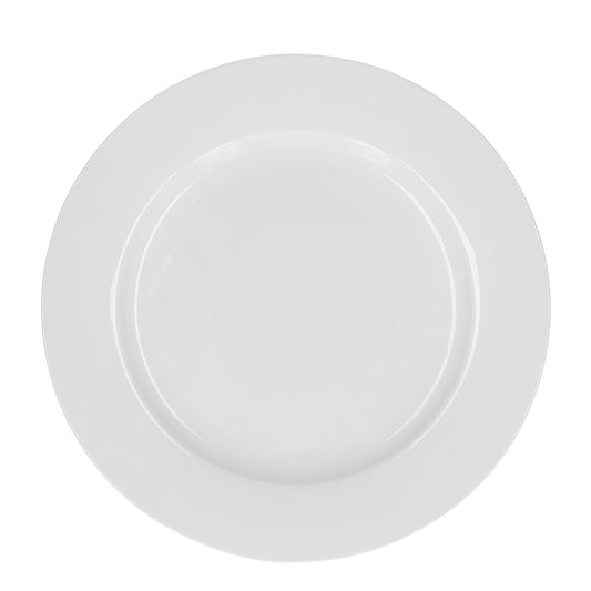Vassoio rotondo Falda in porcellana di colore bianco diametro cm 30. Less is more: sono iperminimal le linee di Essenziale, set tavola in Bone China dalle forme morbide, perfetto per ogni occasione. Lavabile in lavastoviglie Utilizzabile in microonde Utilizzabile in forno tradizionale
