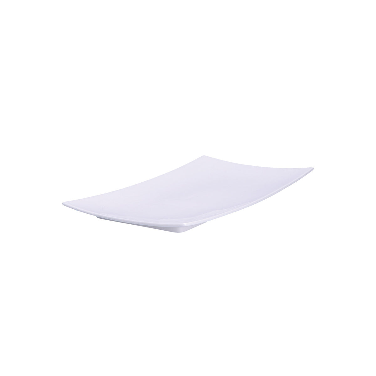 Piatto rettangolare in porcellana bianca. Linea Gourmet Quando il design incontra il food, la linearità diventa la massima espressione dell’eleganza in tavola. Dimensioni: cm 28 x 17 x h2,7. Utilizzabile in forno a microonde Lavabile in lavastoviglie. In negozio e online su tuttochic.live