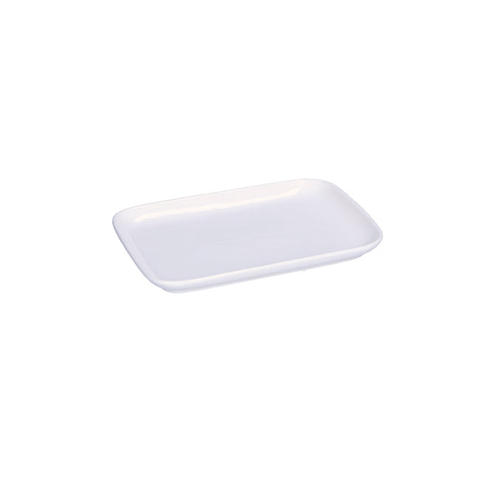 Piattino rettangolare in porcellana bianca. Linea Essenziale New Age Quando il design incontra il food, la linearità diventa la massima espressione dell’eleganza in tavola. Dimensioni: cm 22 X 15 X 2,1 h Utilizzabile in forno a microonde e tradizionale Lavabile in lavastoviglie. In negozio e online su tuttochic.live