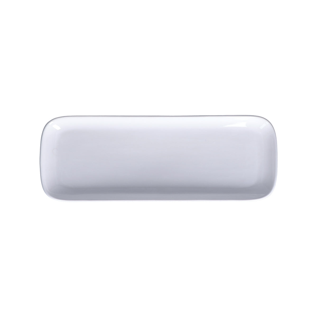 Piatto rettangolare in porcellana bianca. Linea Essenziale New Age Quando il design incontra il food, la linearità diventa la massima espressione dell’eleganza in tavola. Dimensioni: cm 30 X 11 X 2,1 h Utilizzabile in forno a microonde e tradizionale Lavabile in lavastoviglie. In negozio e online su tuttochic.live