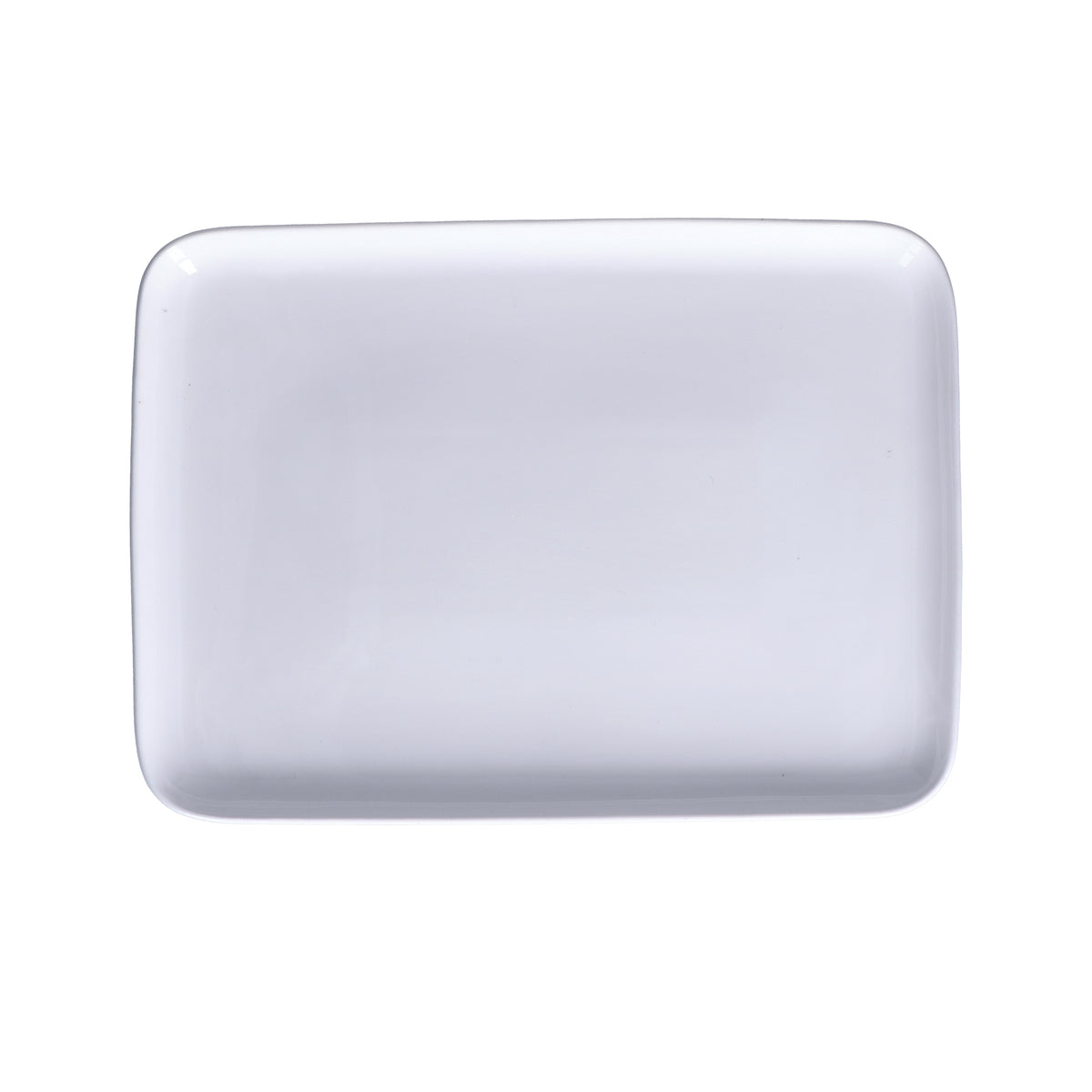 Piatto rettangolare piano in porcellana bianca. Linea Essenziale New Age Quando il design incontra il food, la linearità diventa la massima espressione dell’eleganza in tavola. Dimensioni: cm 30 X 22 X 2,1 h. Utilizzabile in forno a microonde e tradizionale Lavabile in lavastoviglie. In negozio e online su tuttochic.live