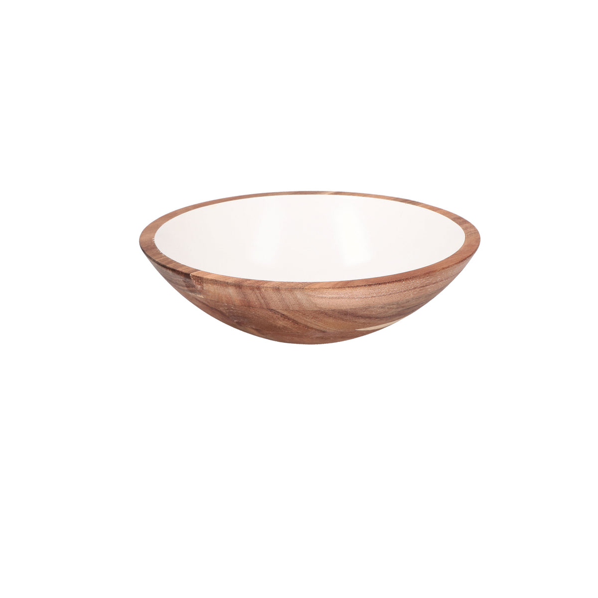 Ciotola tonda in legno laccato. Dimensioni: cm Ø 20,3 x 5,7 Collezione Libeccio Un set di accessori intramontabili in legno smaltato, da collezionare uno dopo l'altro. Immancabili in credenza e preziosi sulla tavola, per servire in puro stile La Porcellana Bianca. Lavare a mano. In negozio e online su tuttochic.live